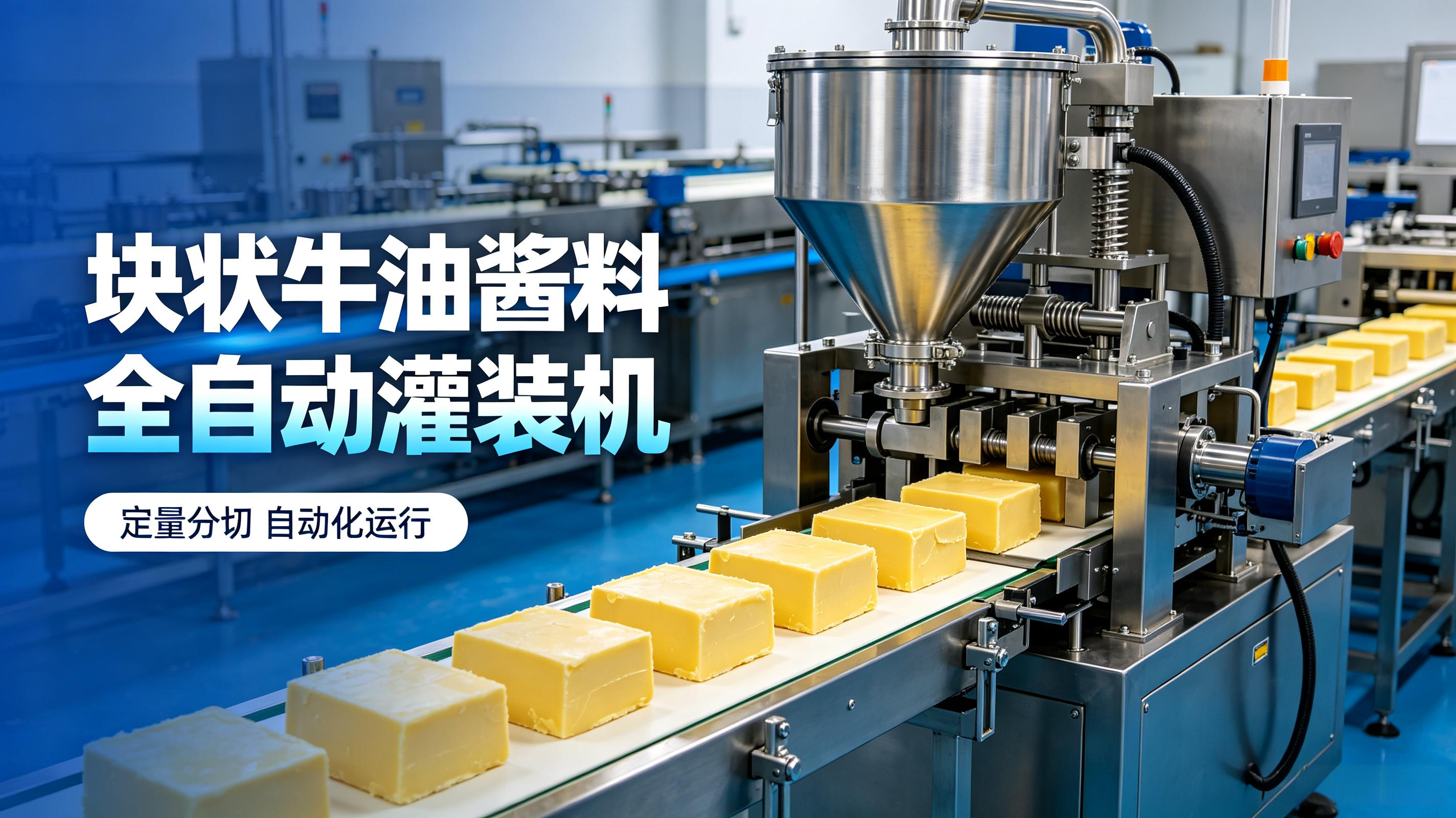 块状牛油酱料全自动灌装机