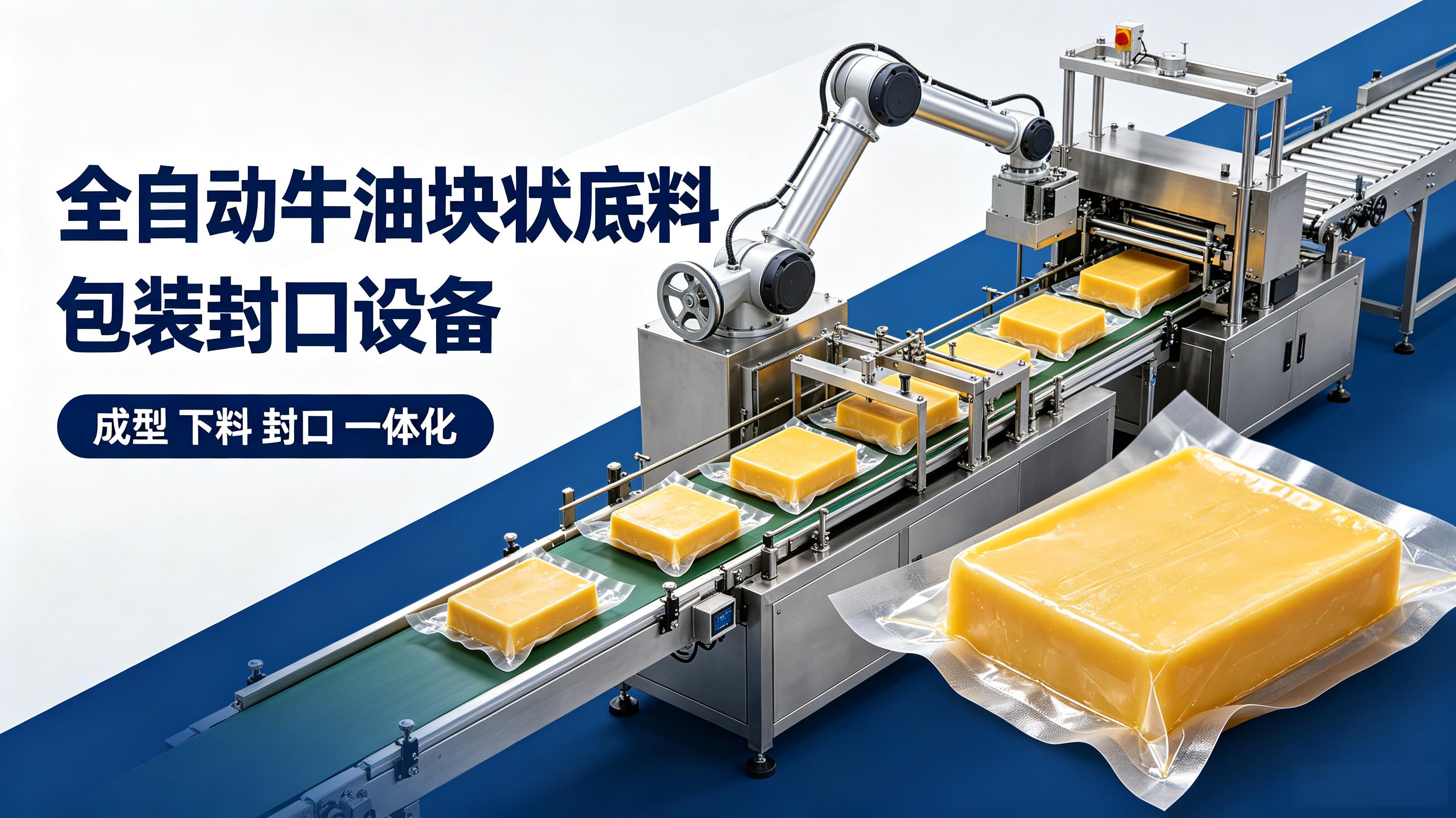 全自动牛油块状底料包装封口设备