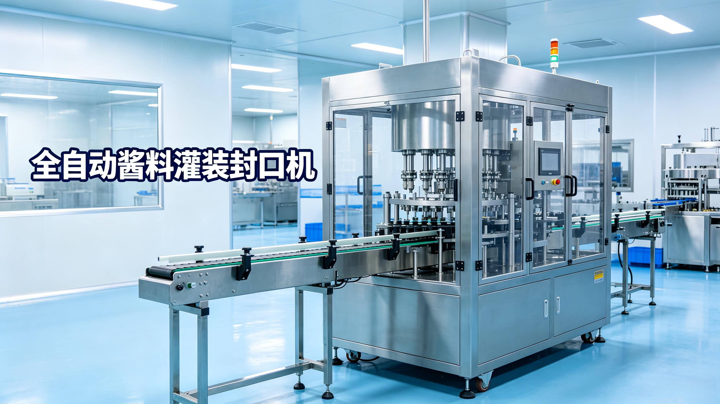 全自动酱料灌装封口机