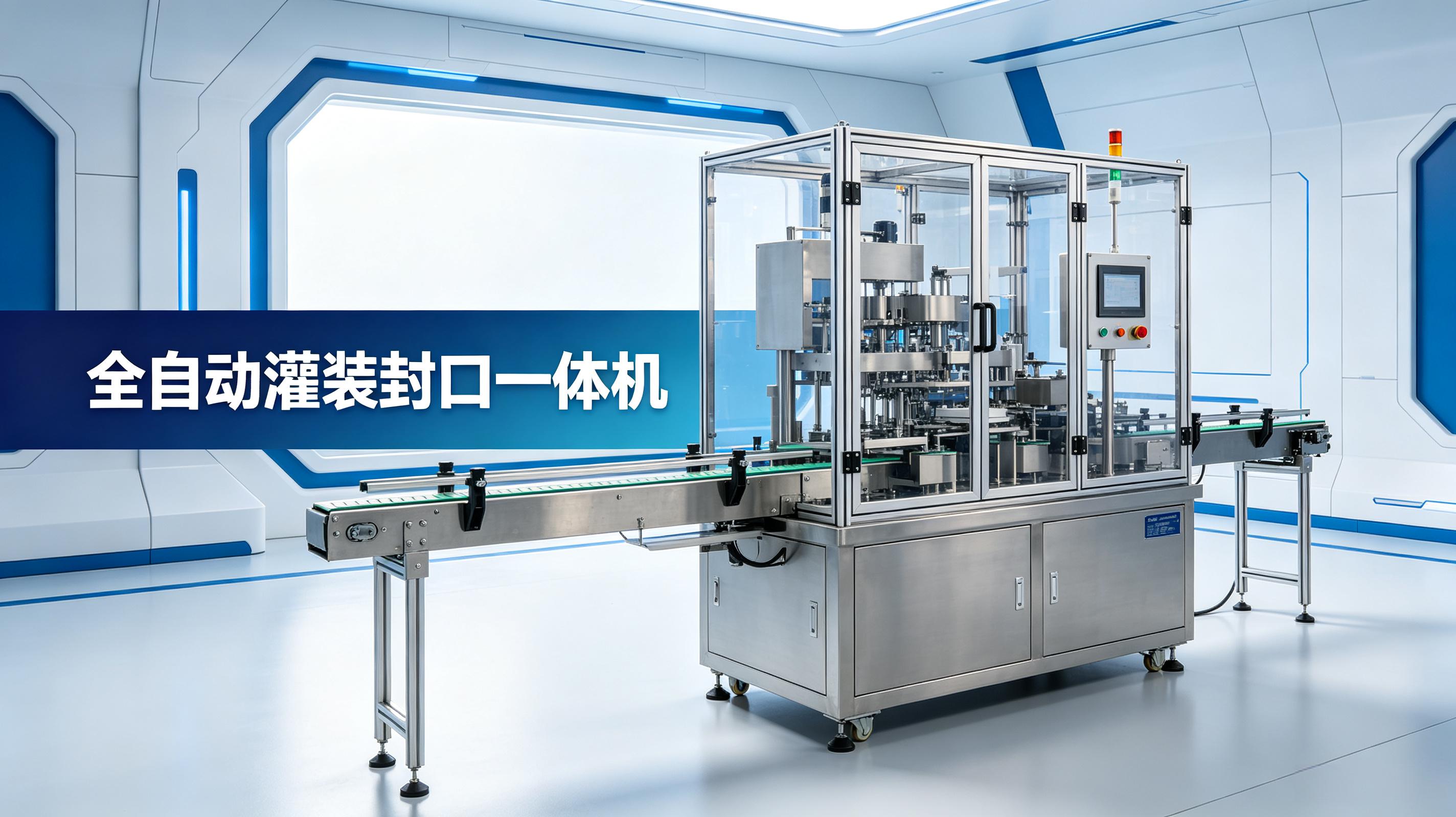 全自动灌装封口一体机