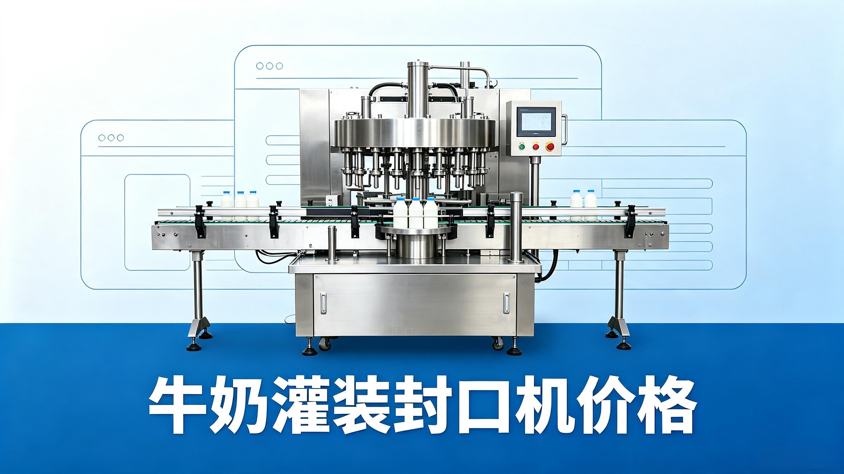牛奶灌装封口机价格