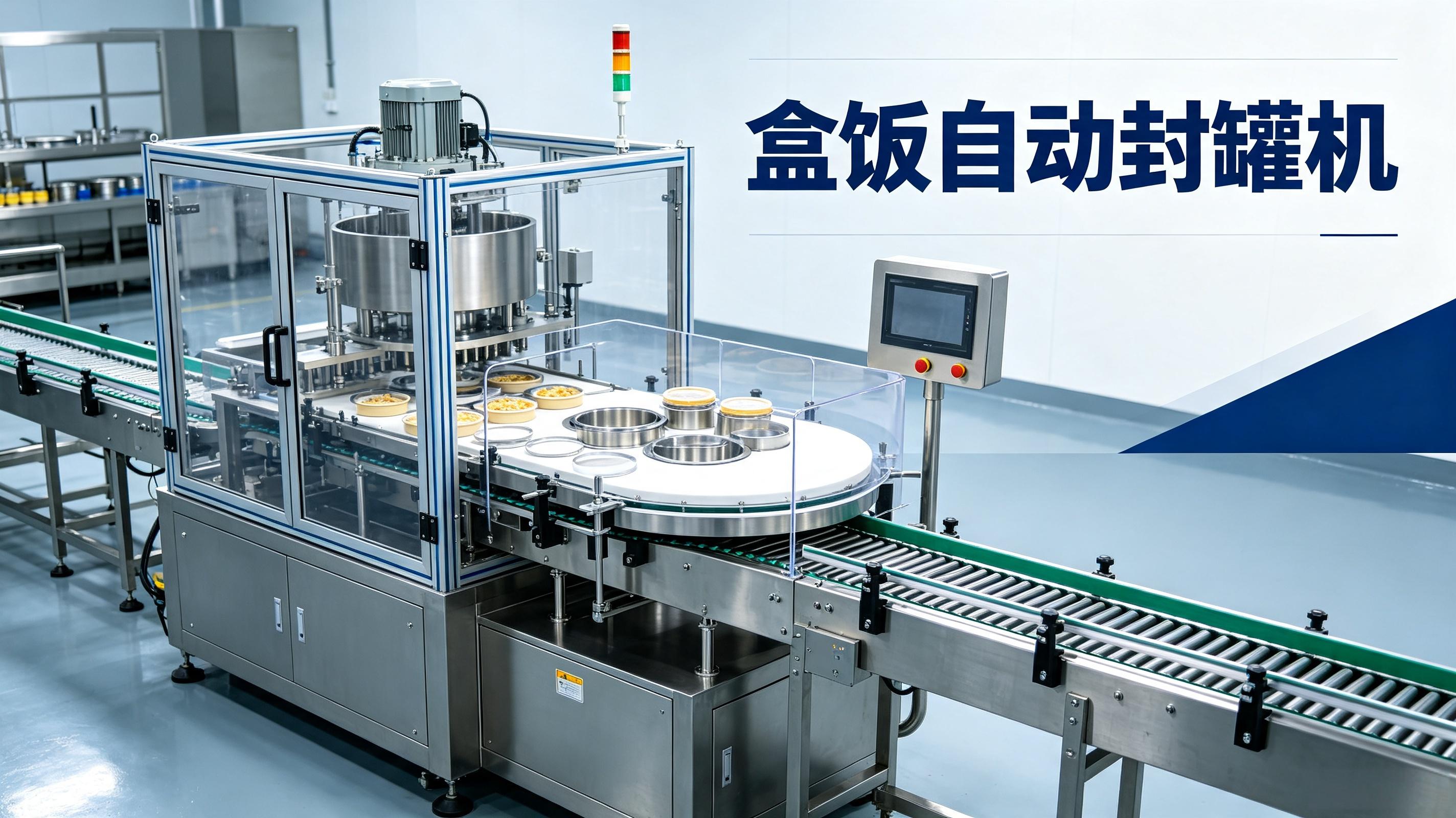 盒饭自动封罐机