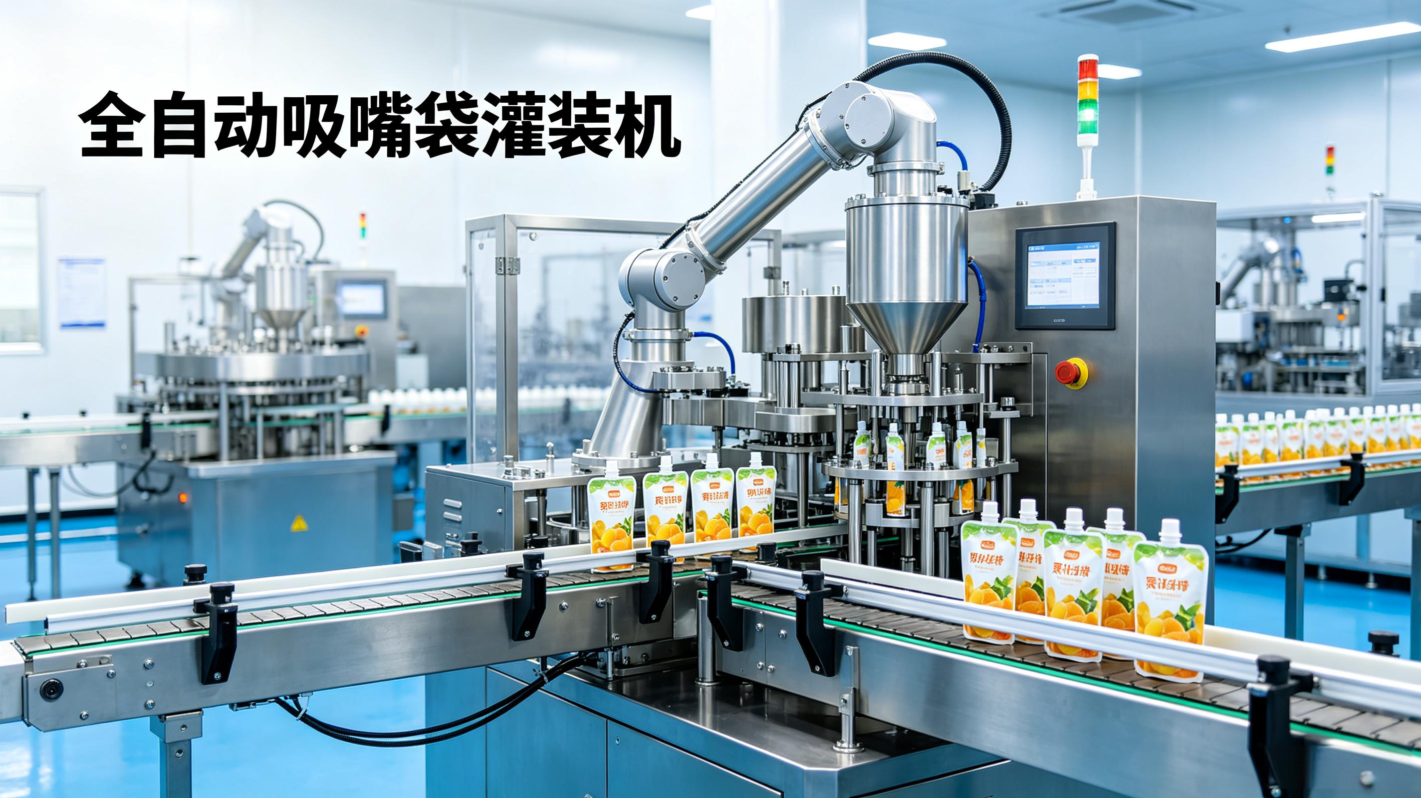 全自动吸嘴袋灌装机