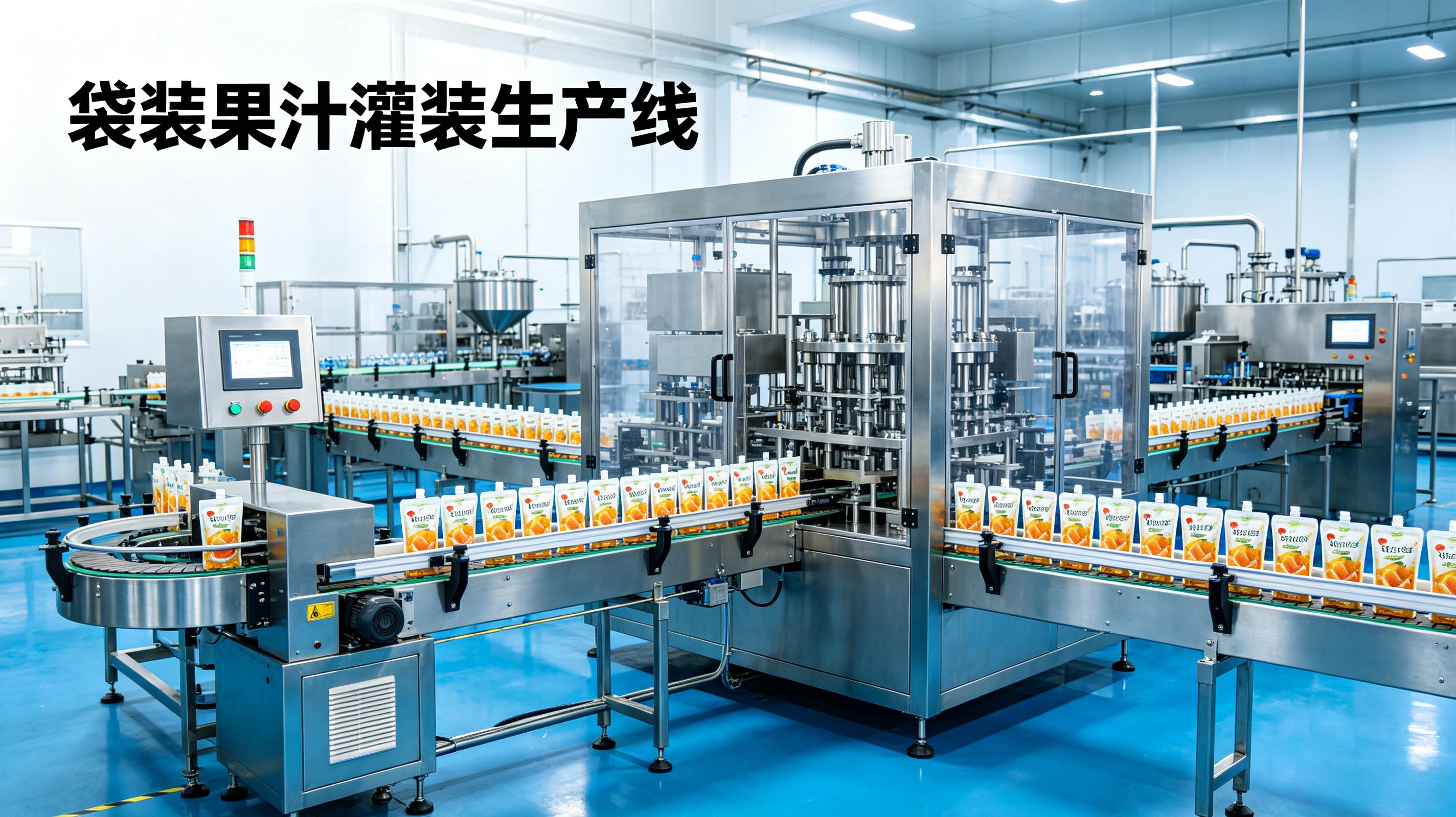袋装果汁灌装生产线