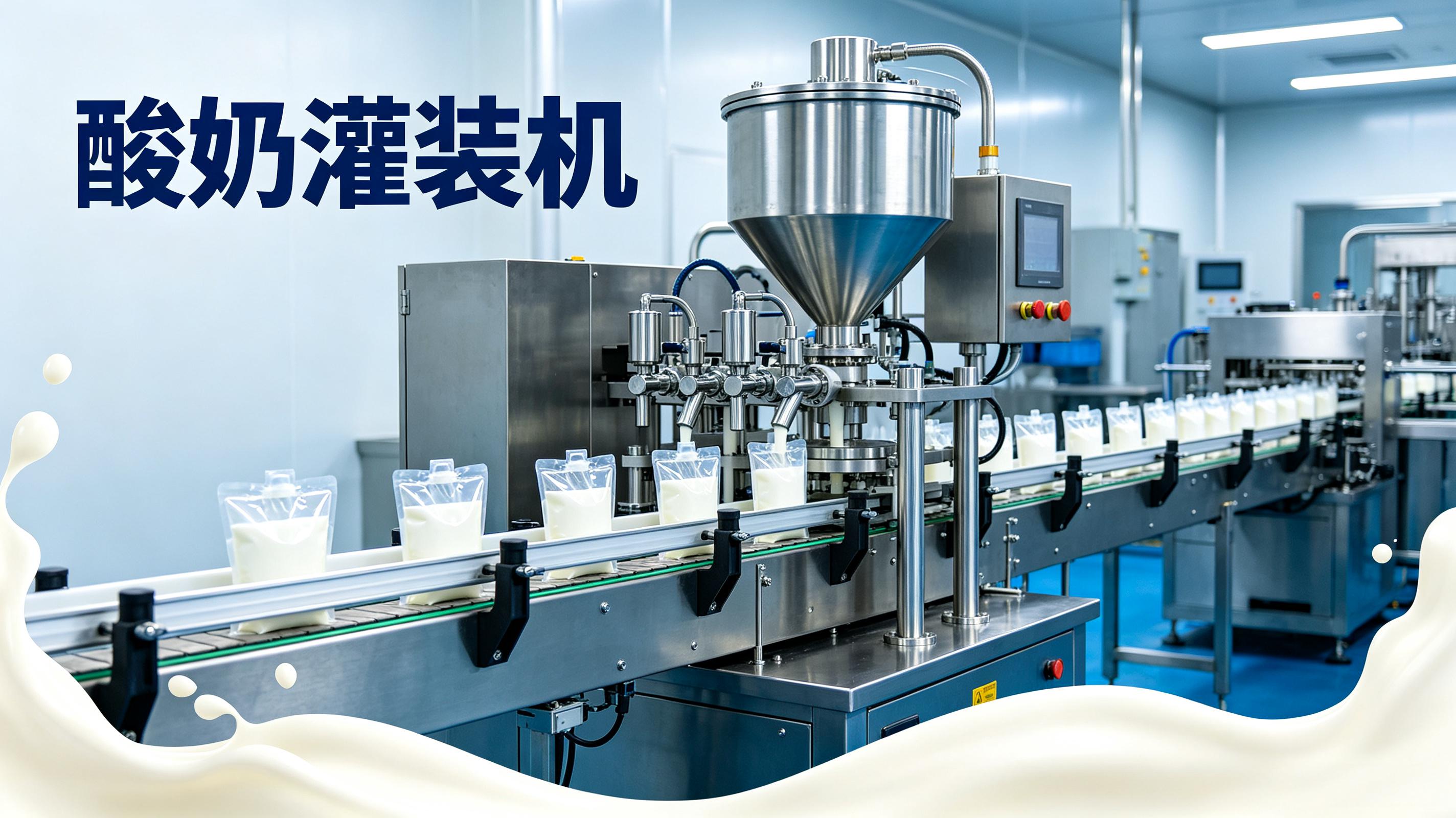 酸奶灌装机怎么选？从袋型到产量，一篇讲透自立袋酸奶灌装方案