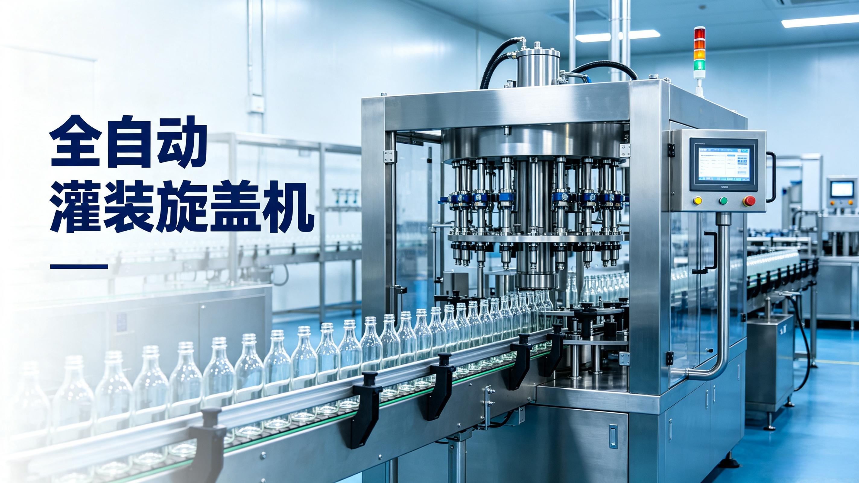 全自动灌装旋盖机