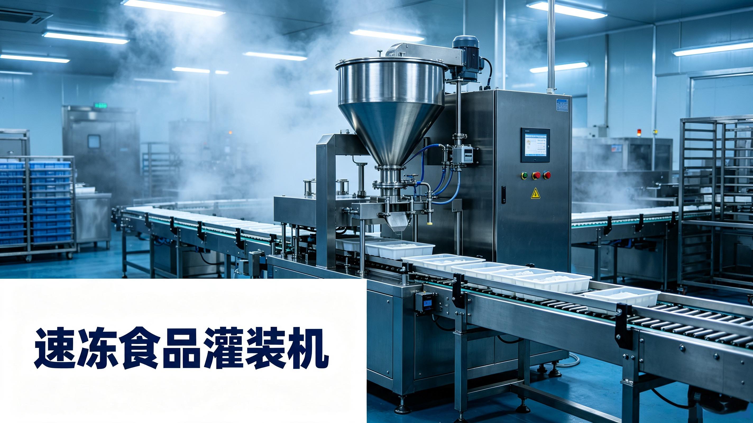 速冻食品灌装机在-30℃环境下如何稳定运行？汤汁酱料灌装实战解析