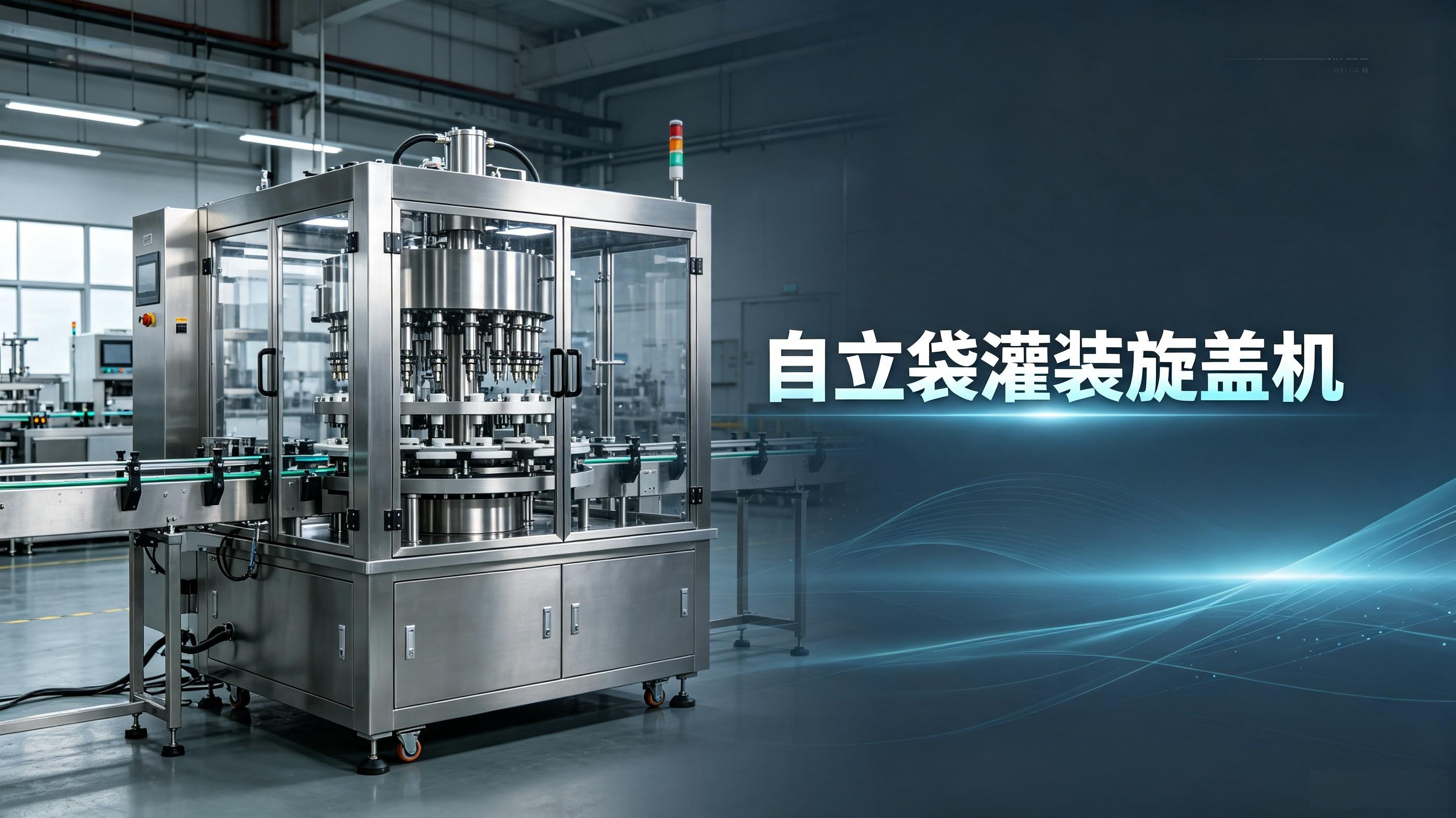 自立袋灌装旋盖机怎么选？从灌装精度到旋盖效率，看懂这5点就够了