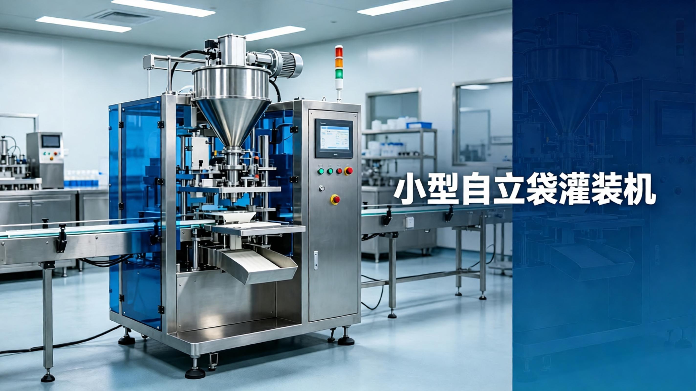 小批量多品种怎么选设备？小型自立袋灌装机助力灵活生产