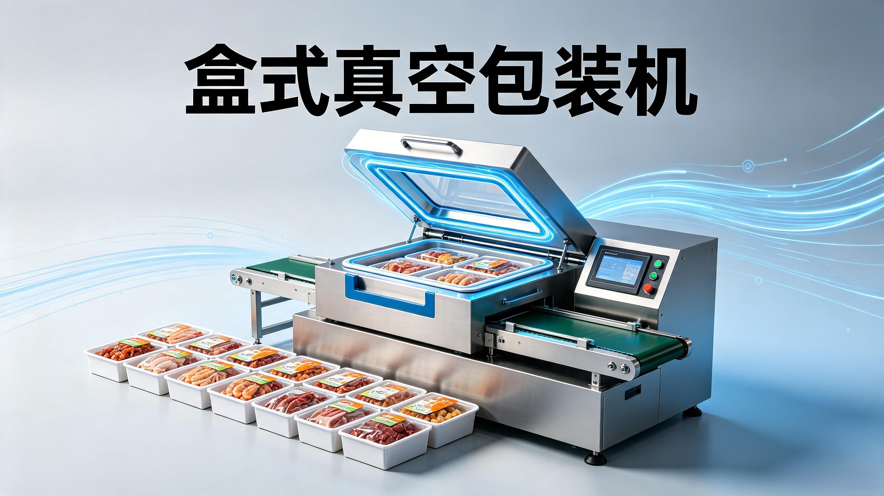 鸭脖鸡爪锁鲜首选——盒式真空包装机如何实现高效封口包装
