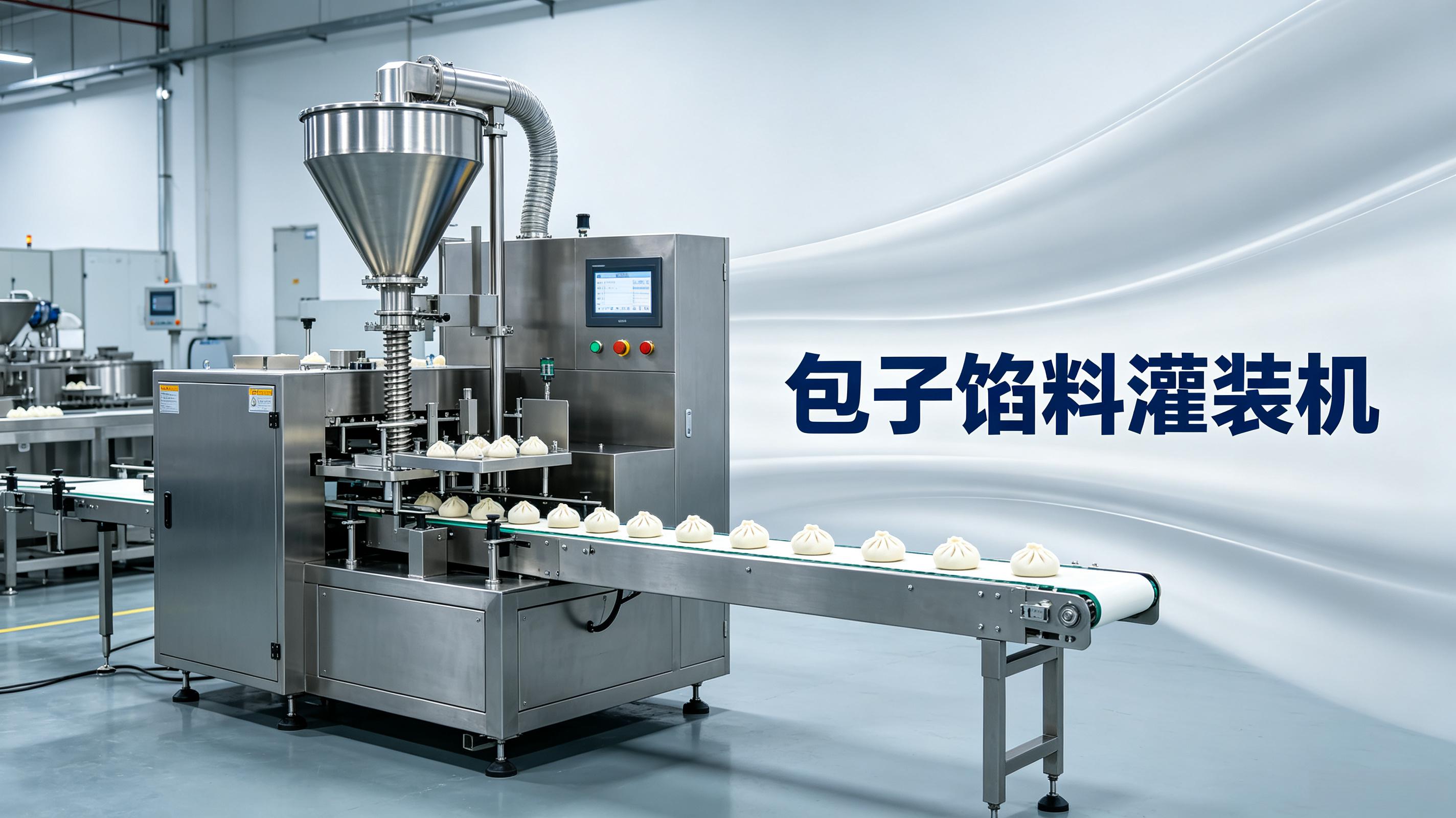 包子馅料灌装机厂家直供——膏体馅料不堵料、不断层的灌装解决方案