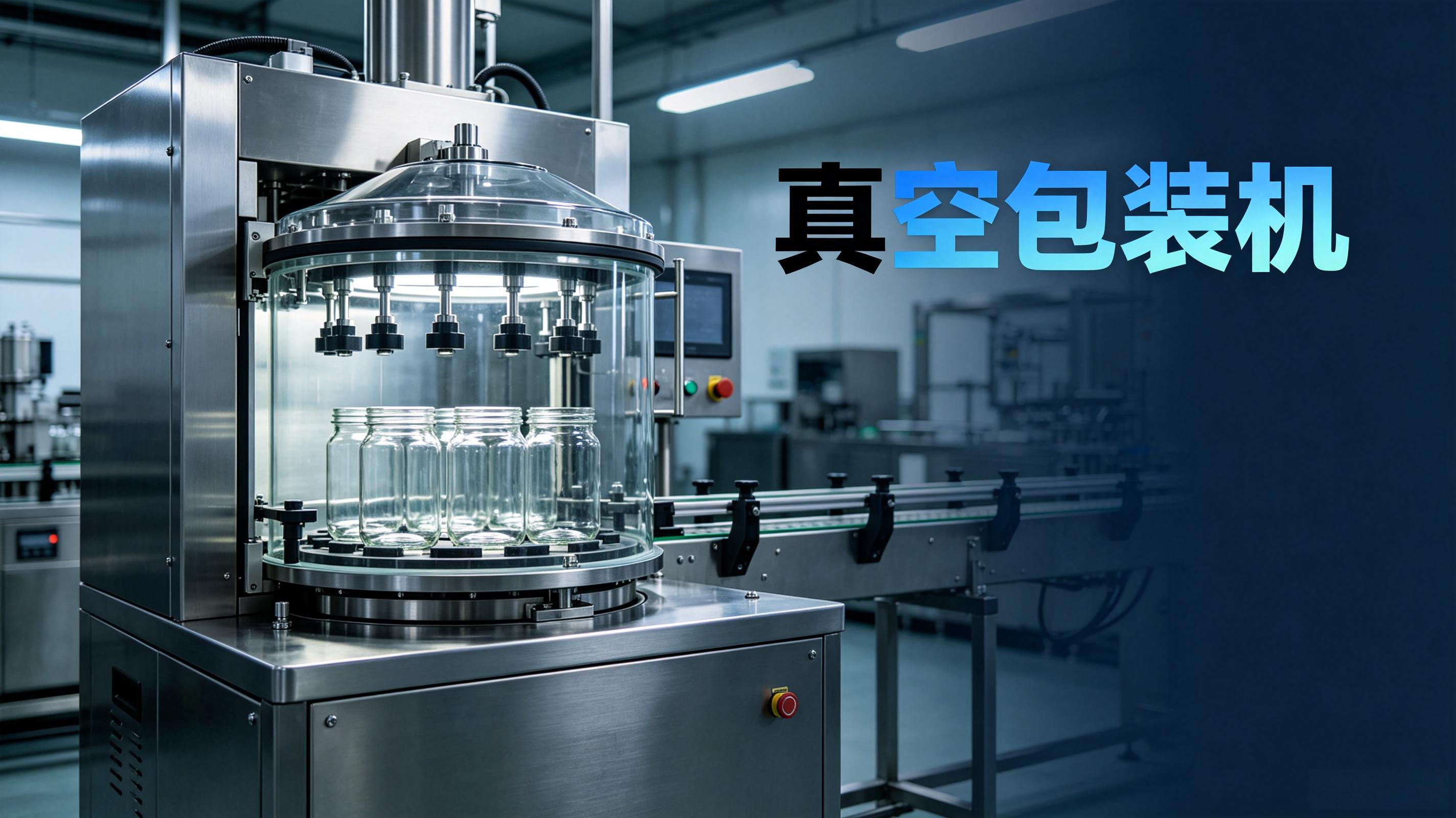 玻璃瓶热灌装如何实现排气效果？真空包装机封口前的蒸汽喷射与瓶内真空度控