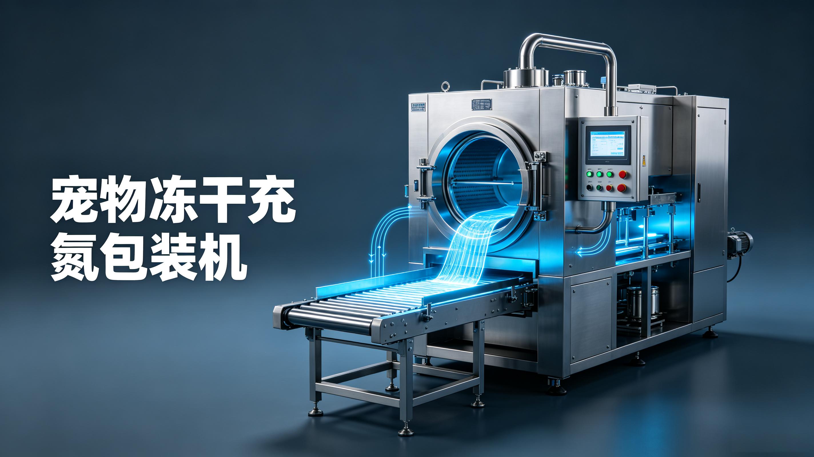 冻干宠粮为什么需要充氮包装？封口机+灌装机协同锁鲜方案