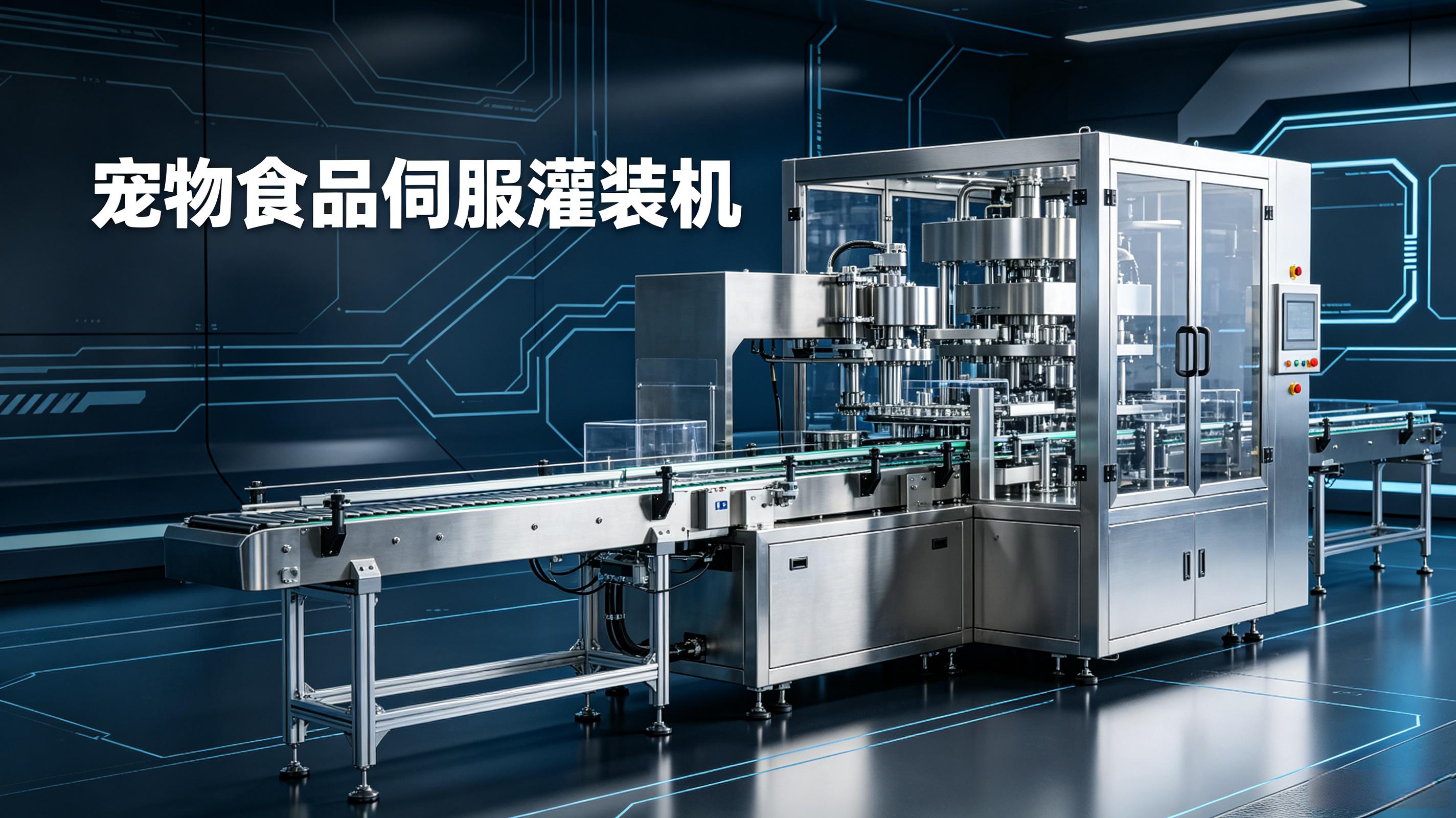 伺服灌装机在宠物食品行业的三大优势：精度、速度、稳定性全面对比