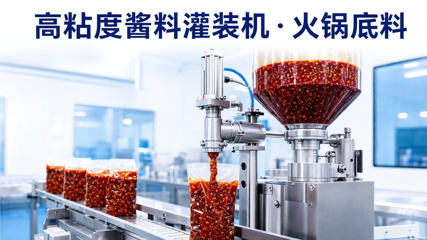 高粘度酱料灌装机 火锅底料
