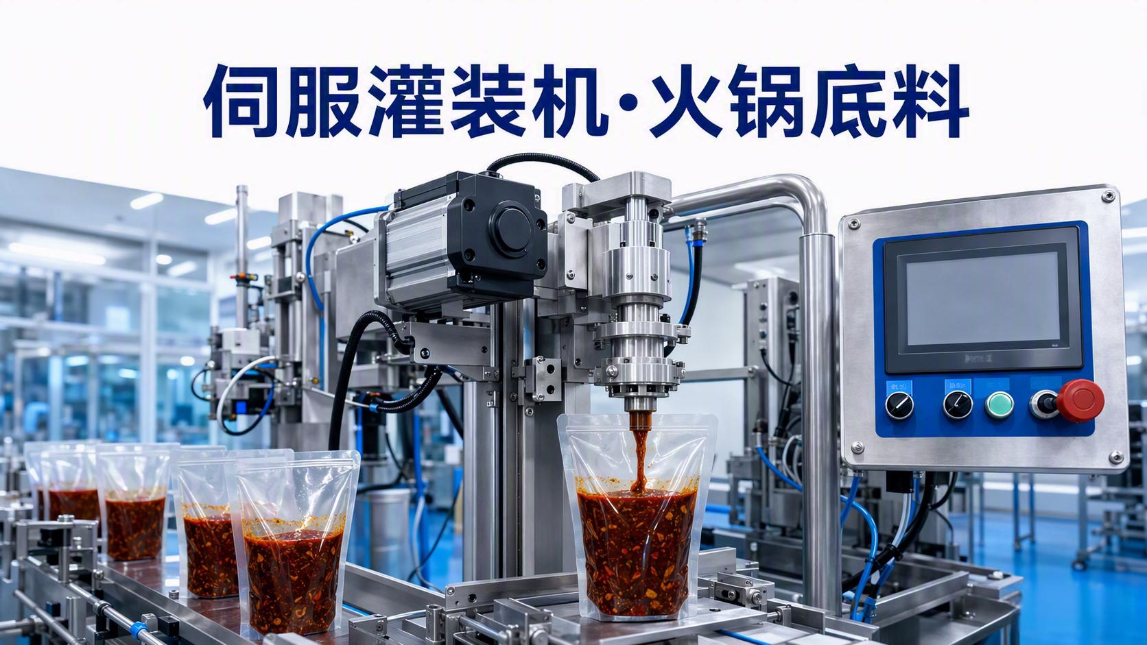灌装精度±0.5%是怎么做到的？揭秘火锅底料伺服灌装机的核心计量技术