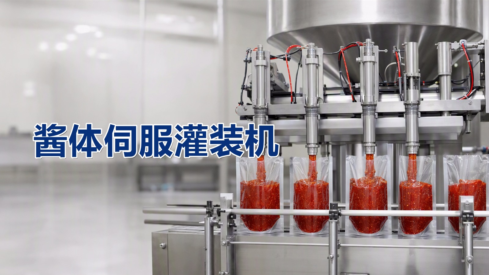 酱体伺服灌装机：辣椒酱、豆瓣酱高粘度物料的理想之选