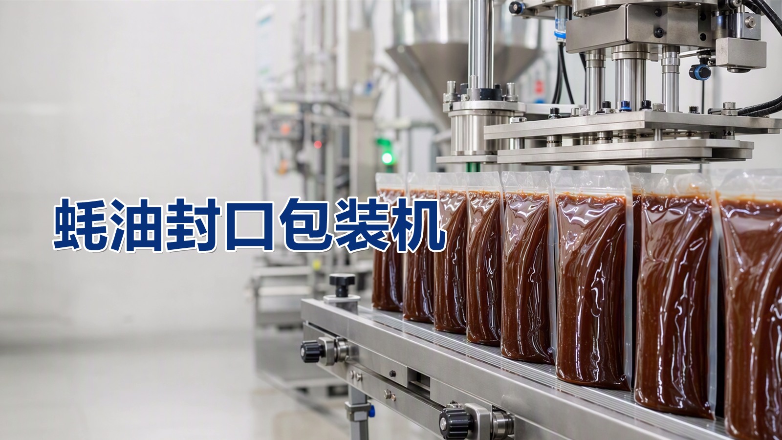 蚝油封口包装机