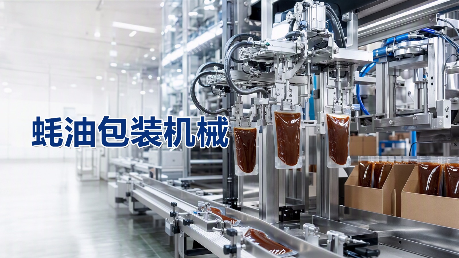 蚝油包装机械厂家解析：伺服灌装在蚝油产线上的优势