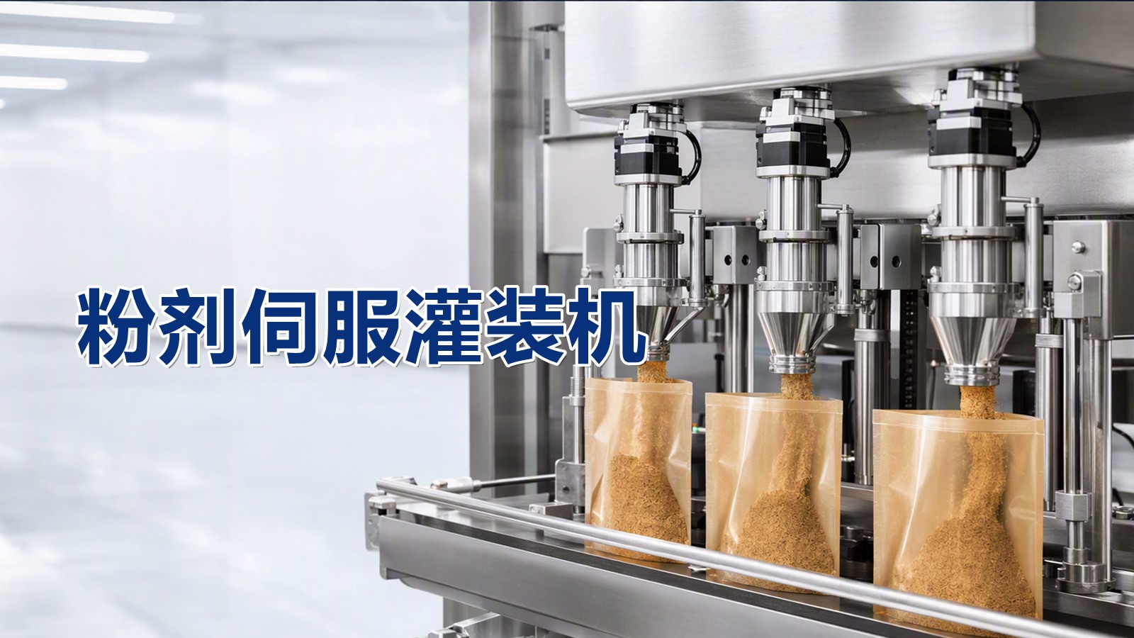 粉剂伺服灌装机——告别传统螺杆，灌装精度提升新高度