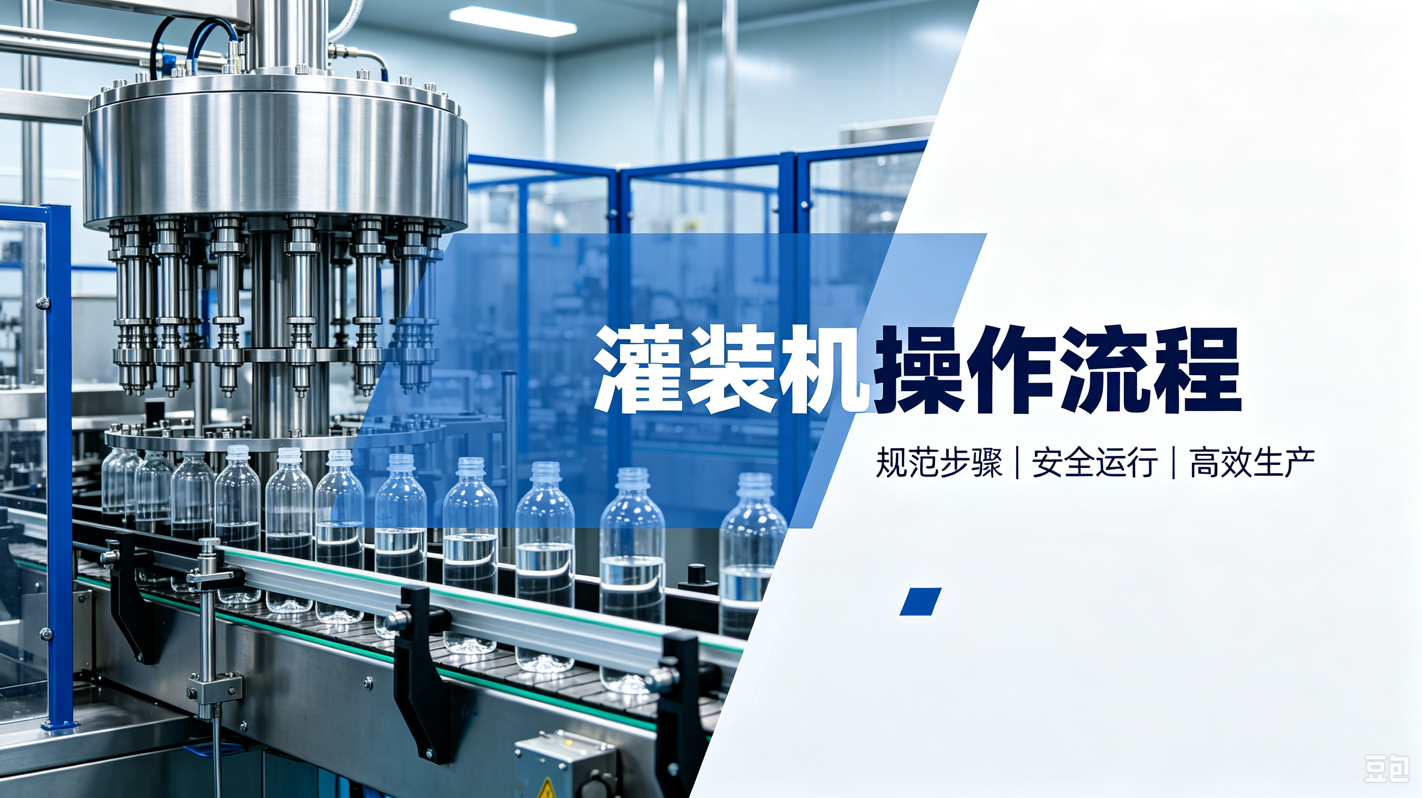 灌装机操作流程、注意事项和常见故障