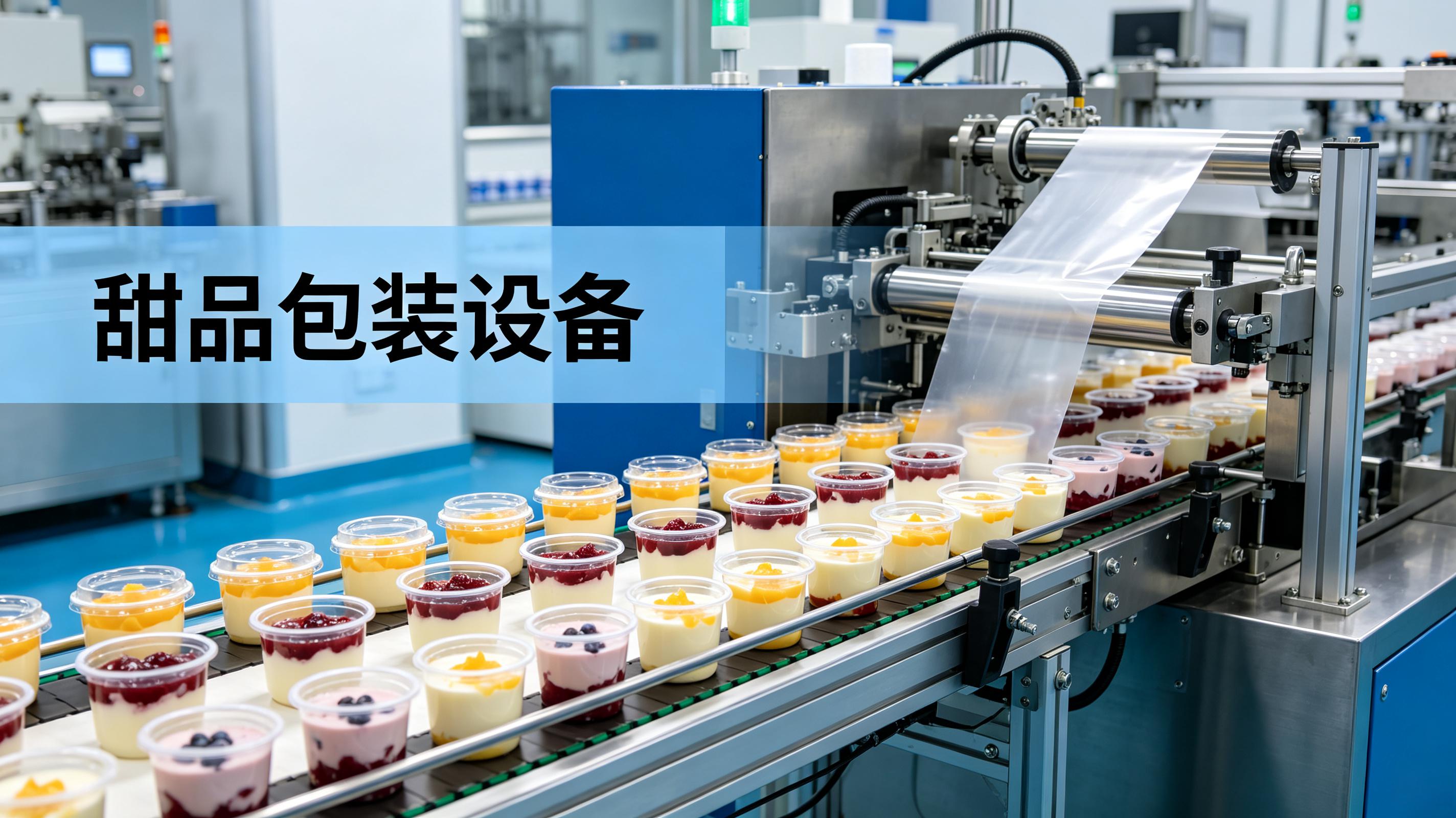 甜品包装设备怎么选？不同形态甜品的灌装方案全对比