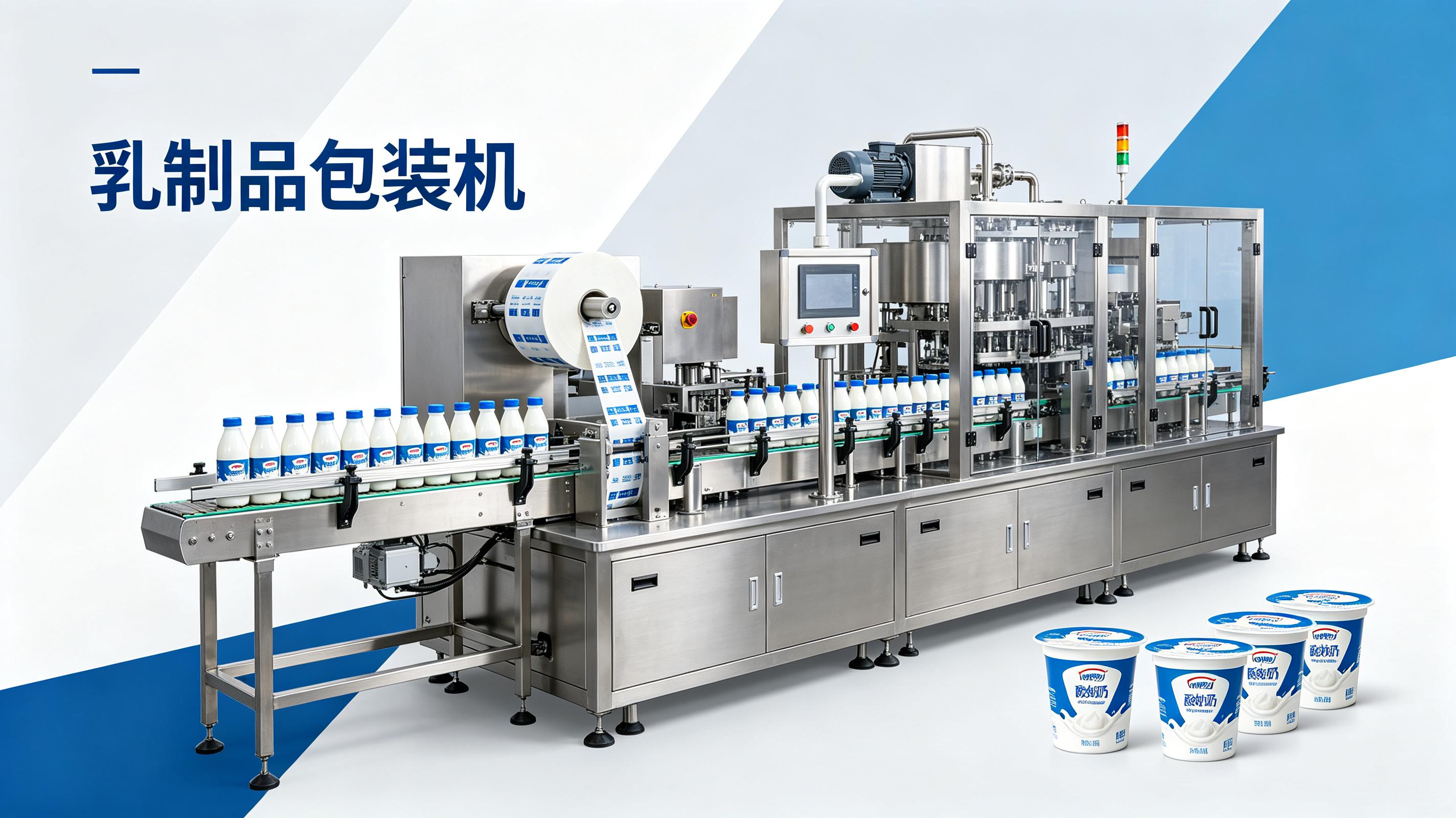乳制品包装机——从鲜奶到酸奶，多品类兼容的灌装方案