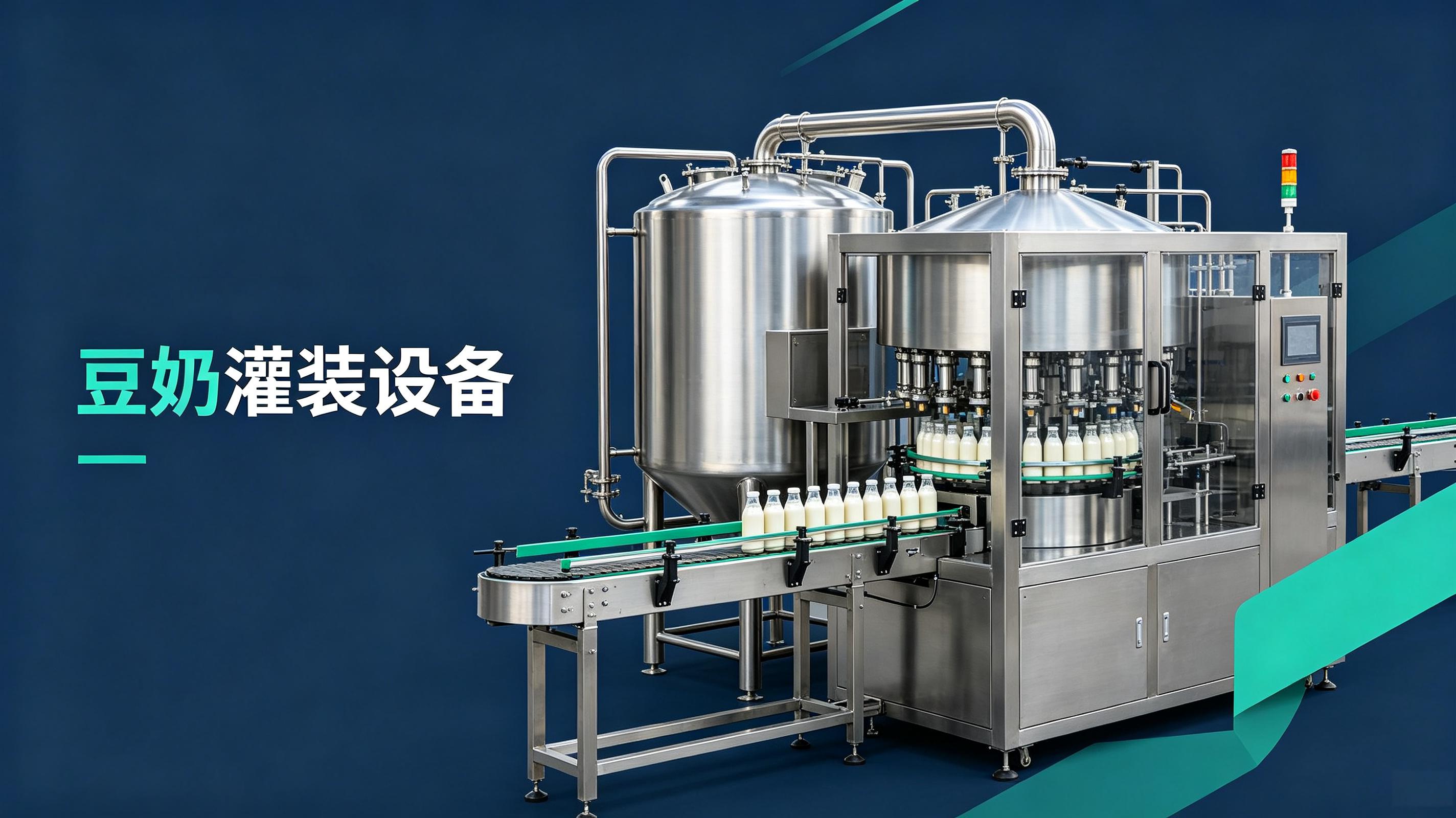 豆奶灌装设备选型要点：防沉淀、防起泡、防氧化三步走
