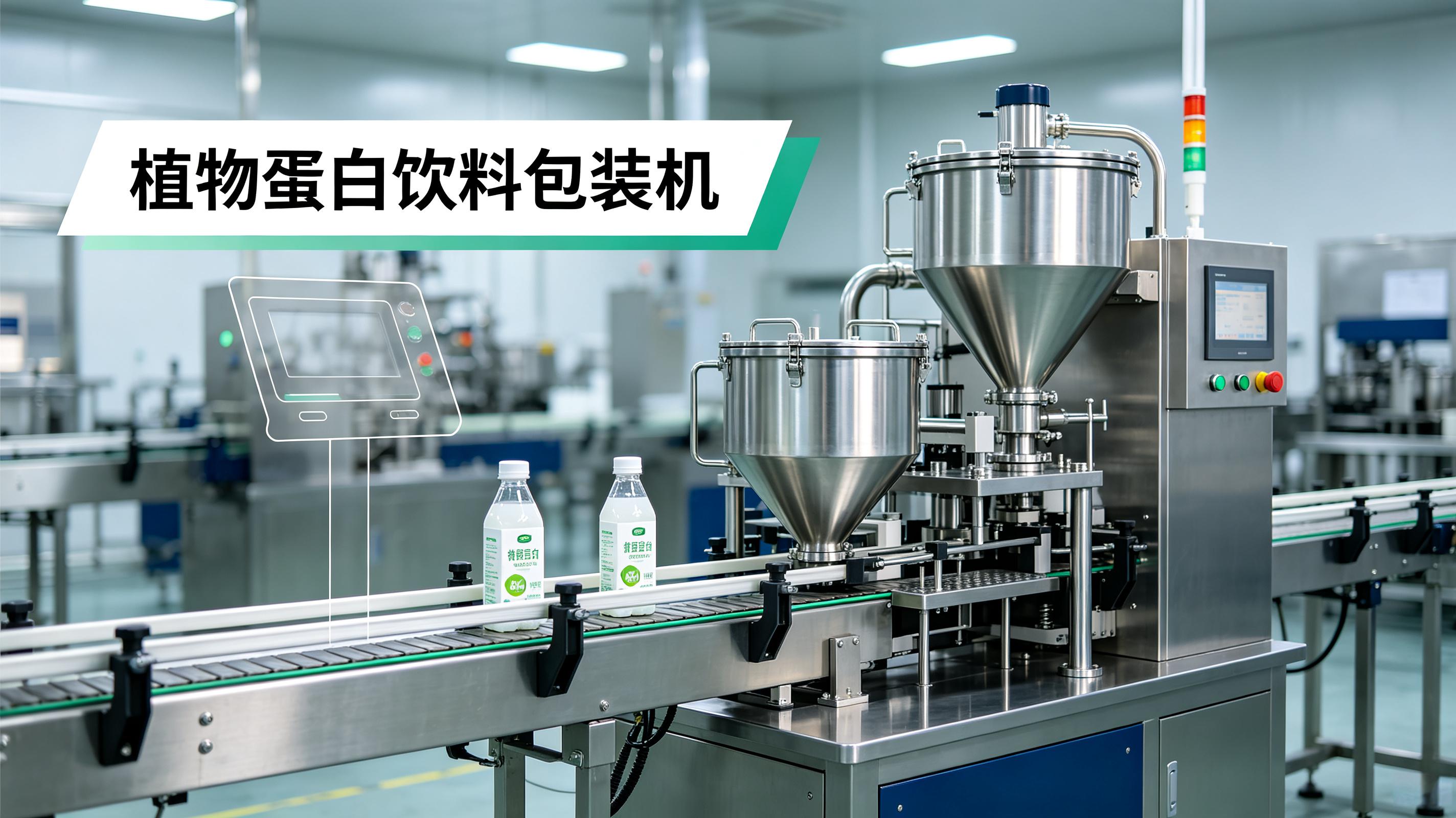 植物蛋白饮料包装机——燕麦奶、杏仁奶、豆奶一机多用