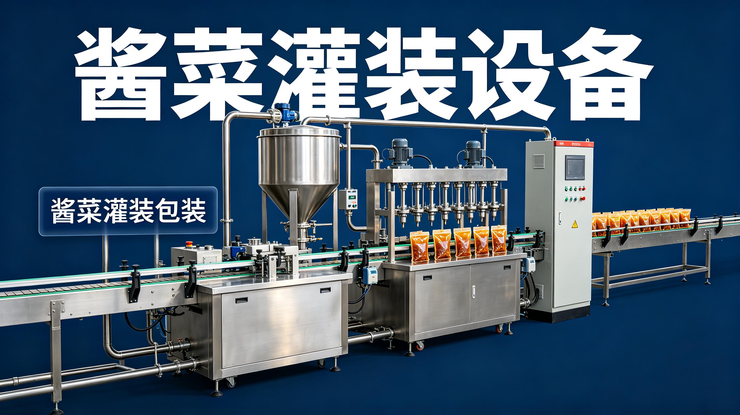 酱菜灌装设备选型指南：袋装、瓶装、罐装方案全解析