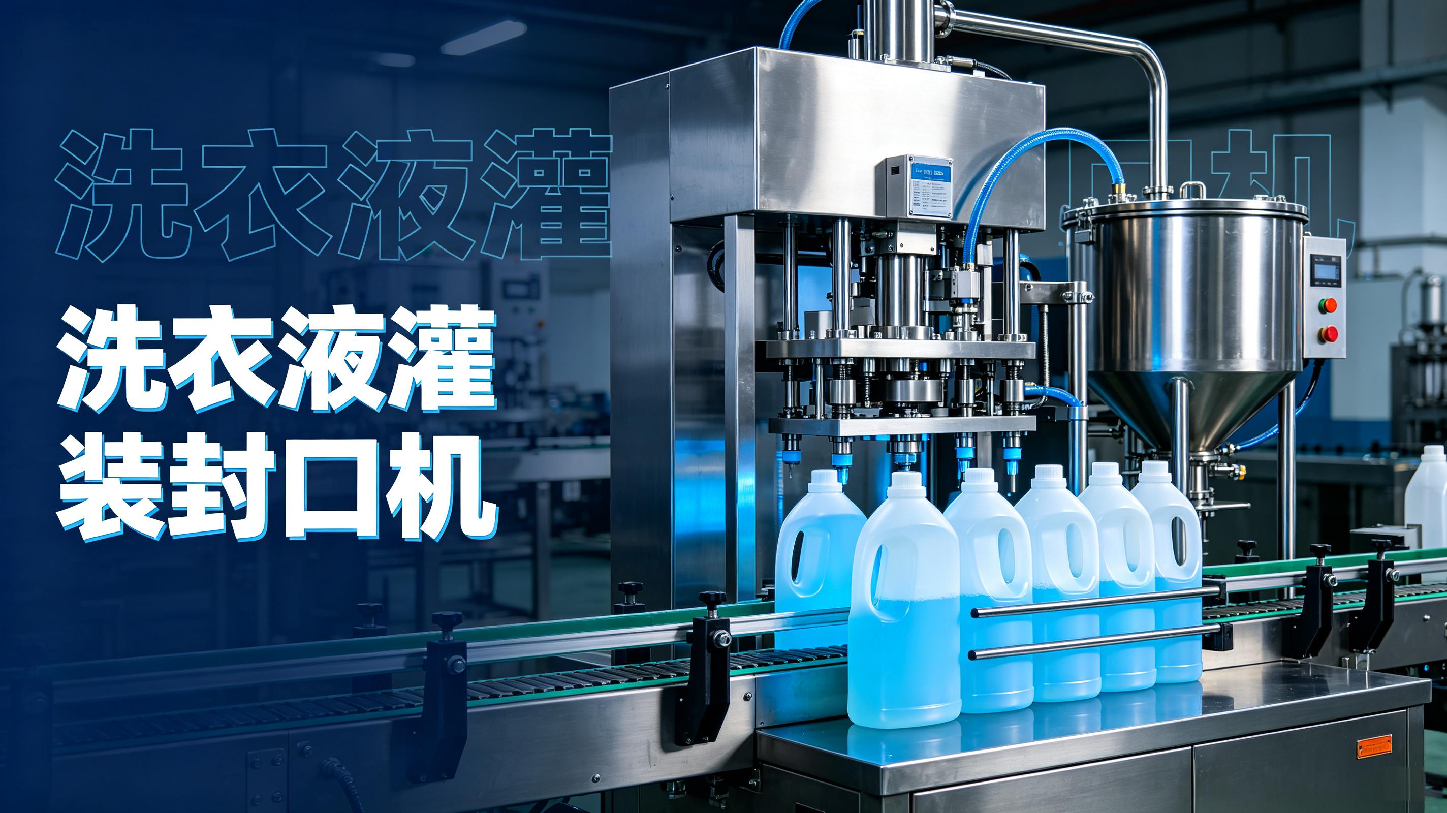 洗衣液灌装封口机