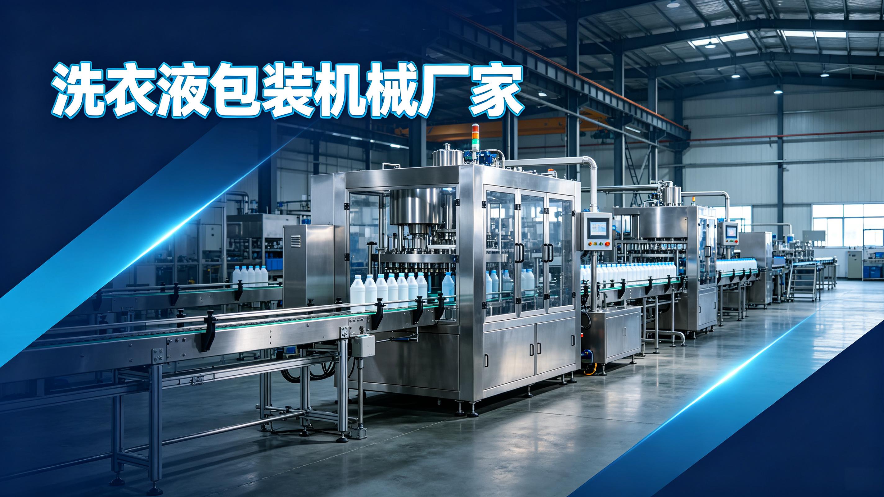 洗衣液包装机械厂家分享：伺服方案在日化行业的应用案例