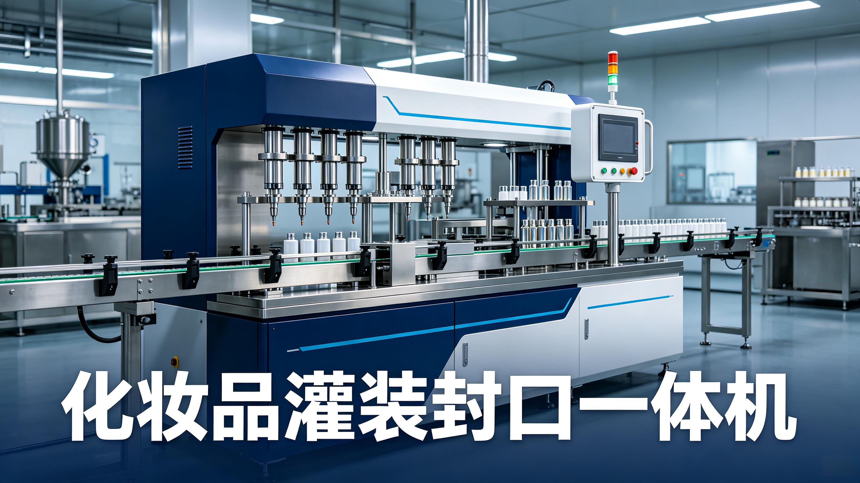 化妆品灌装封口一体机
