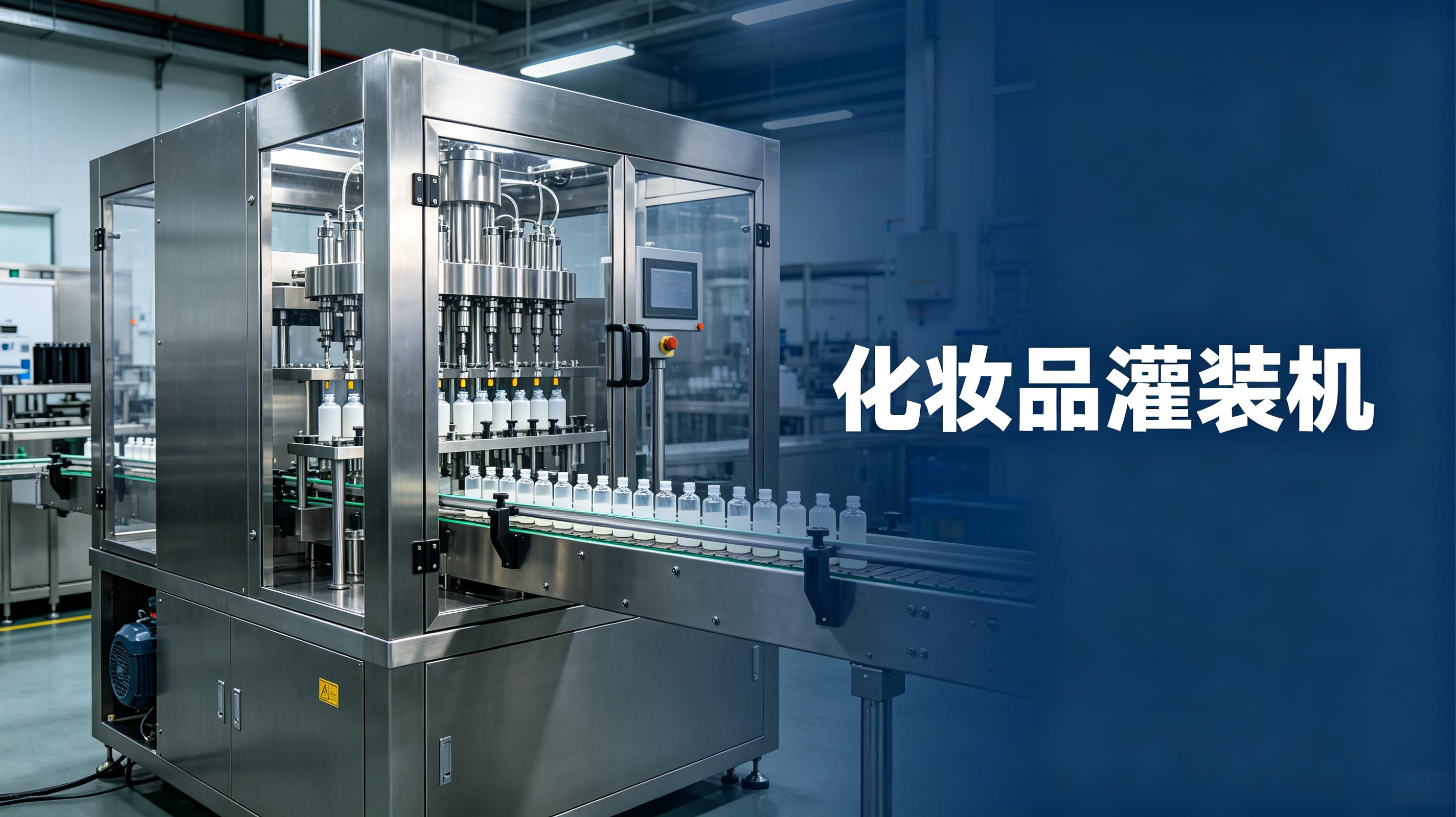 化妆品灌装机——微量精准灌装,每一滴珍贵原料都不浪费