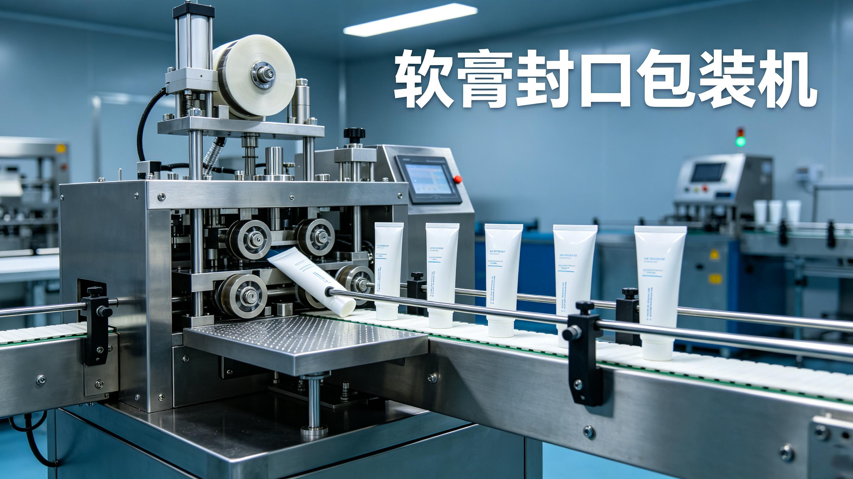 软膏封口包装机——封尾平整无褶皱，产品外观更专业