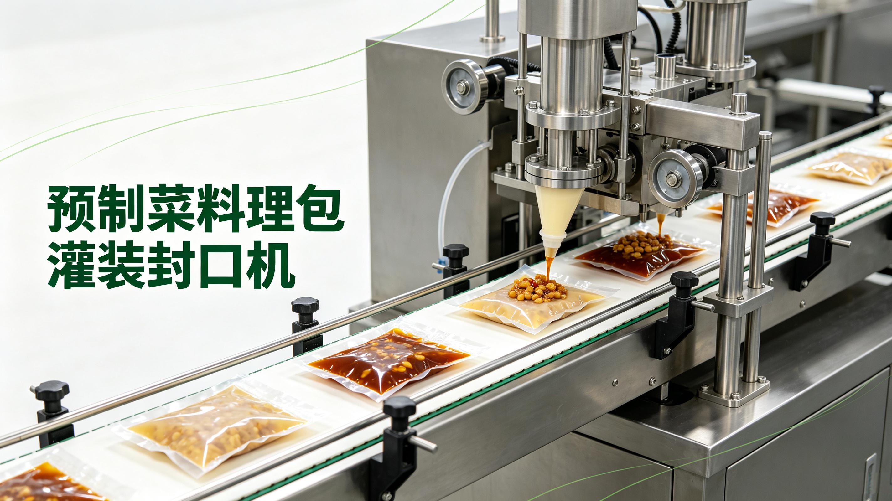 预制菜料理包灌装封口机