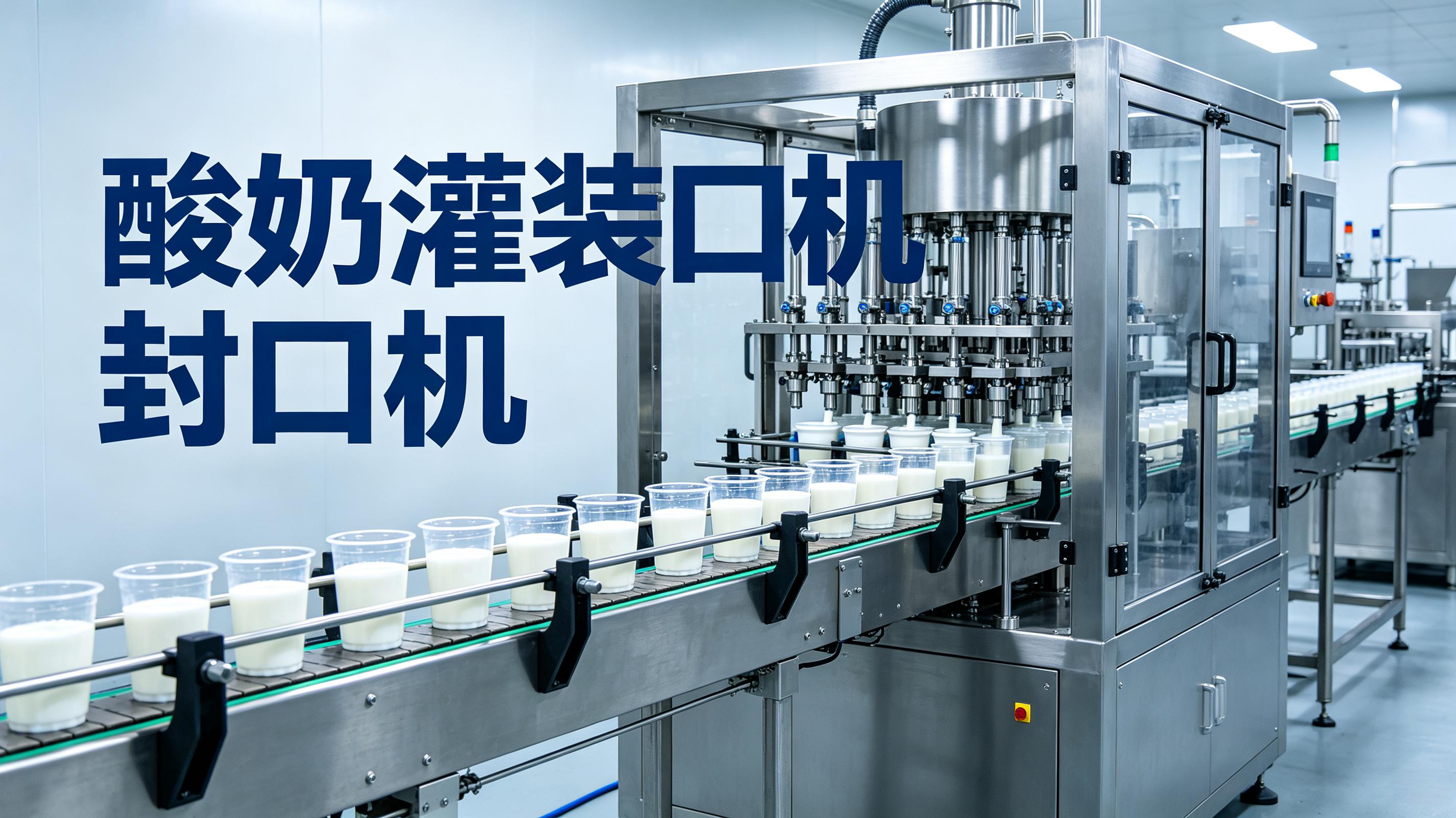 杯装酸奶灌装封口机怎么选？灌装精度与封口温度哪个关键