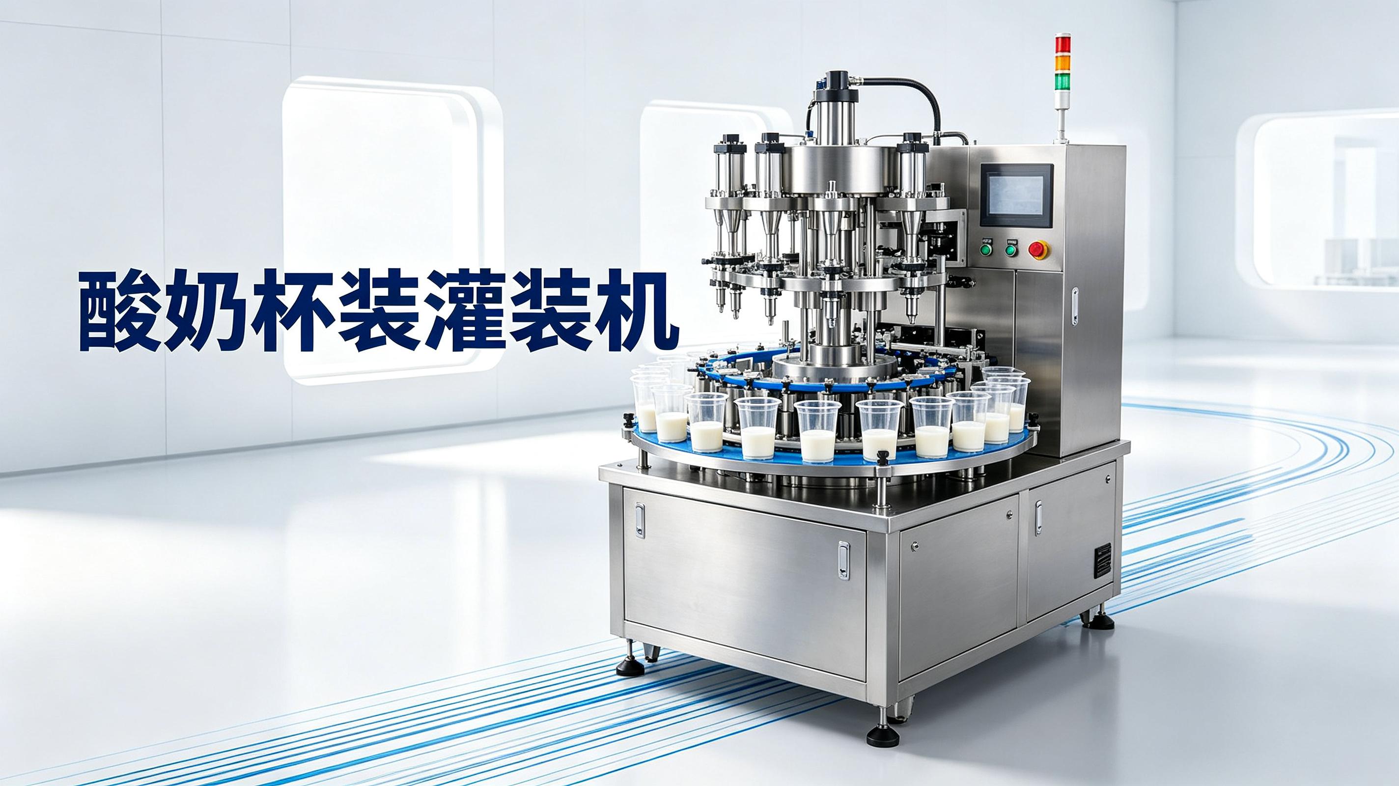 酸奶杯装灌装机源头工厂：从落杯到出杯的全流程拆解