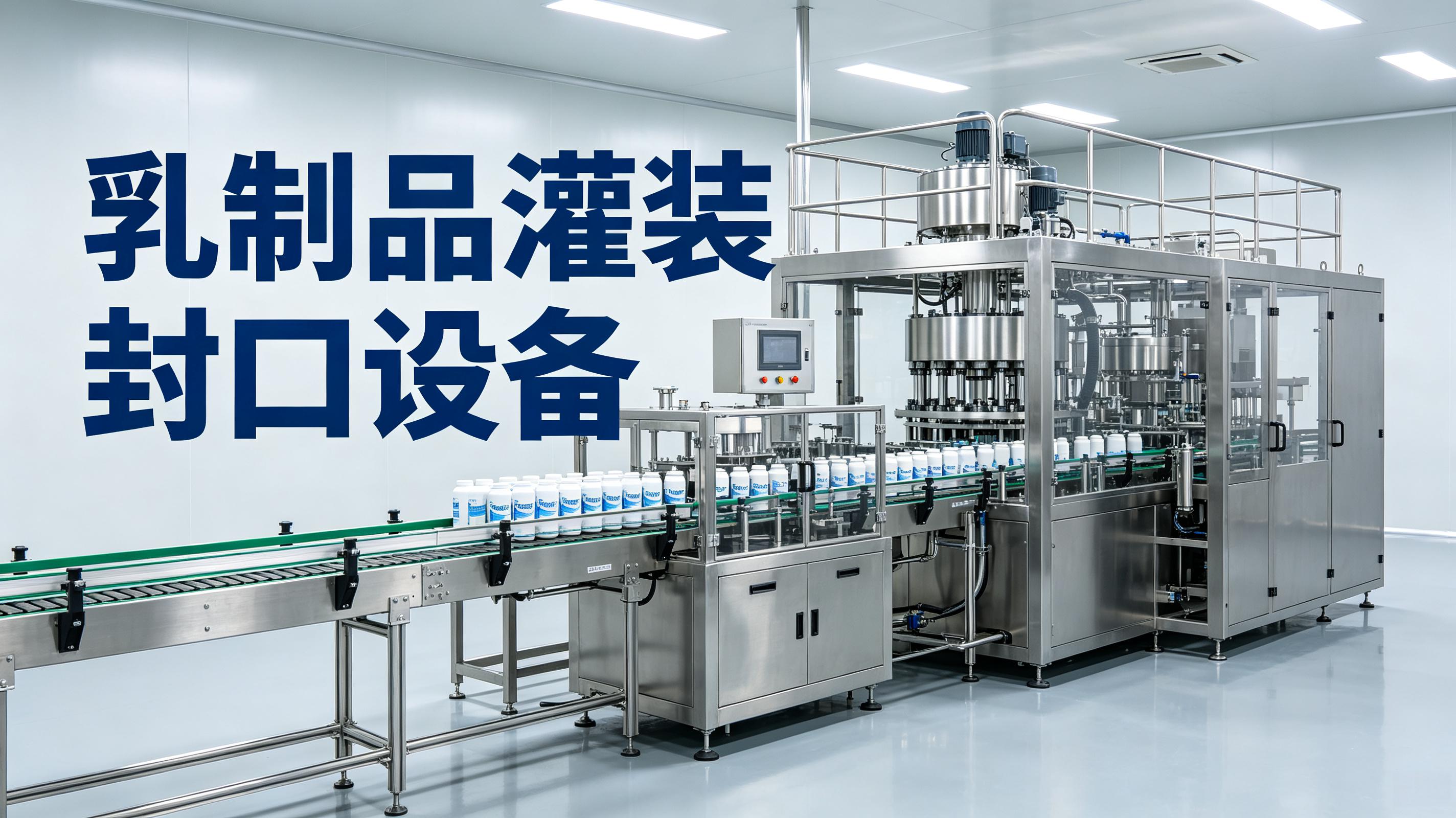 乳制品工厂灌装封口设备选型：卫生等级和清洗便利性怎么平衡